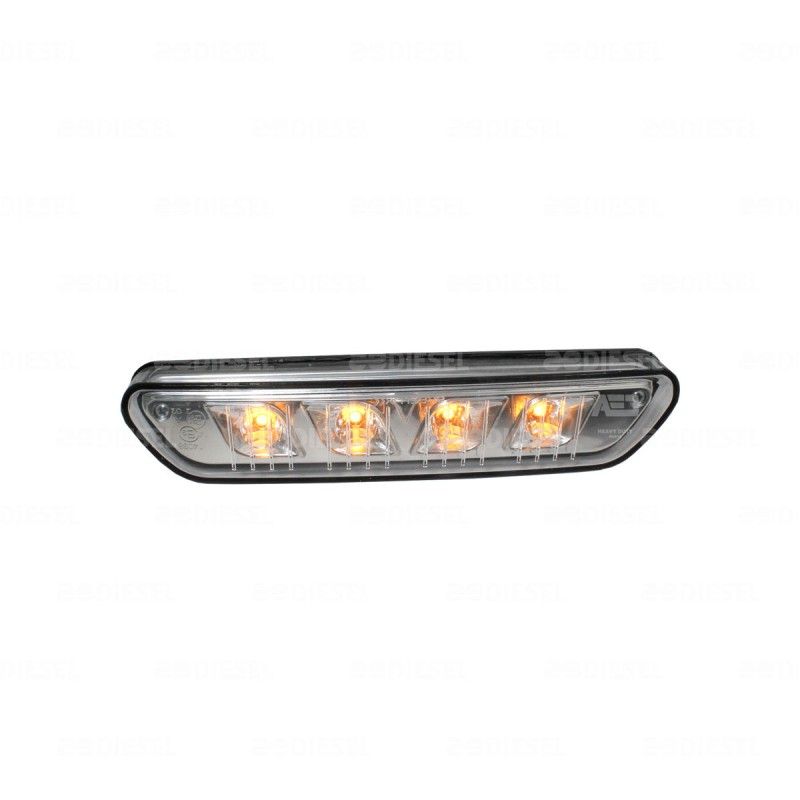 PLAFÓN 24V LED ÁMBAR MICA CRIST NEOBUS