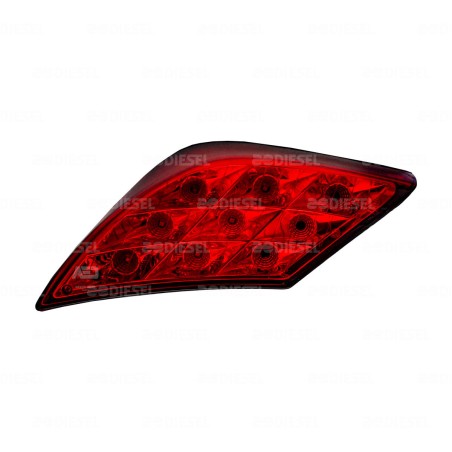 PLAFÓN 24V LED IZQUIERDO ROJO SUP MP G7