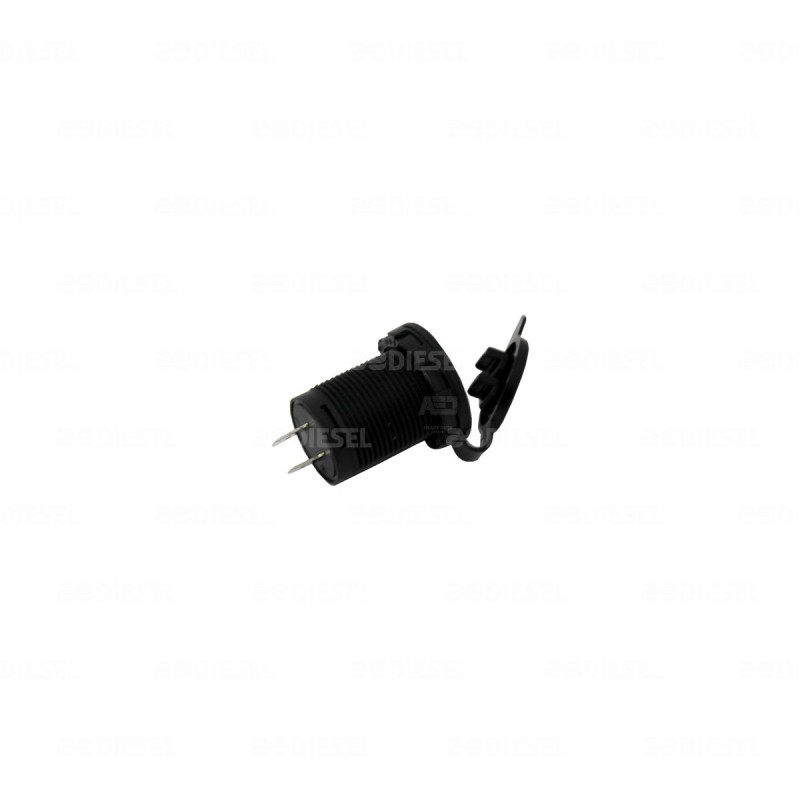 ADAPTADOR USB 2PTO 12V/24V C/LUZ LED