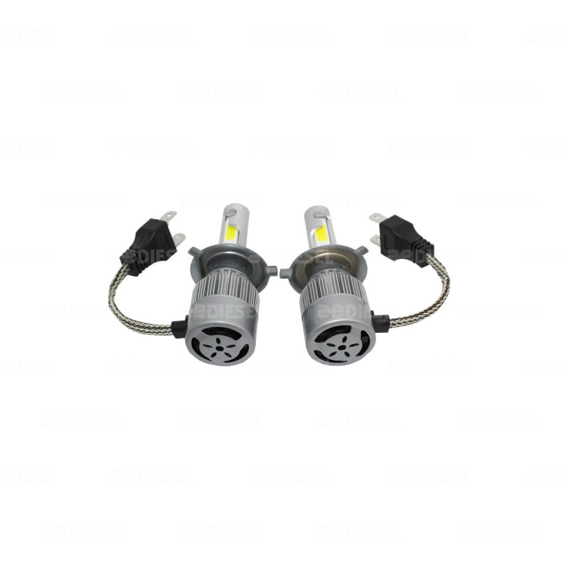 FOCO H4 12V/48V LED JUEGO 3800LM CON VENTILADOR