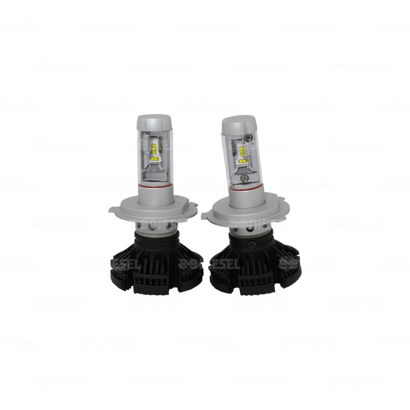 FOCO H4 9V/32V LED AJUSTABLE JUEGO 6000LM