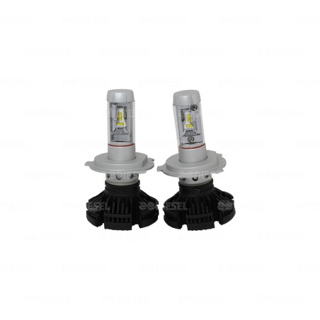 FOCO H4 9V/32V LED AJUSTABLE JUEGO 6000LM