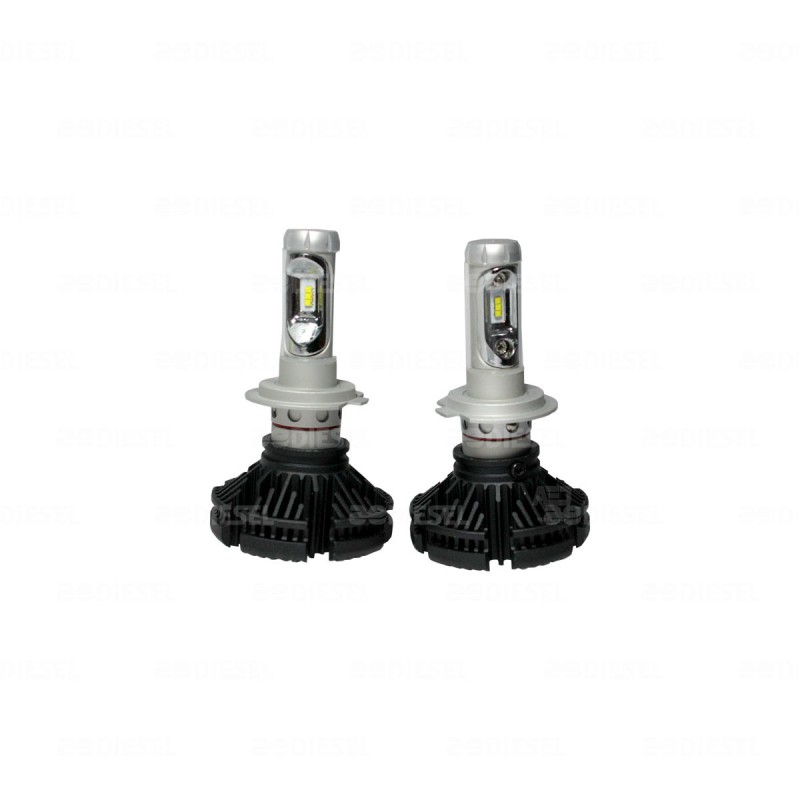 FOCO H7 9V/32V LED AJUSTABLE JUEGO 6000LM