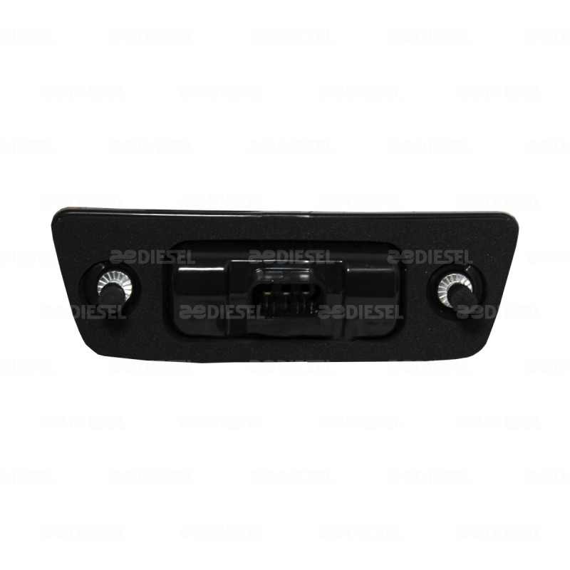 PLAFÓN 12V LED LATERAL ÁMBAR CROMADO KW T680