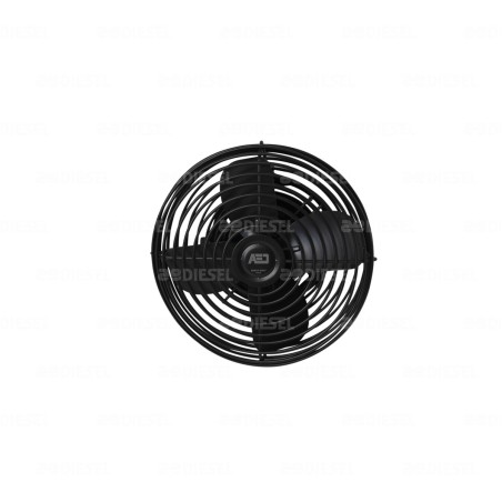 VENTILADOR 12V 2 VELOCIDADES DE TECHO NEGRO