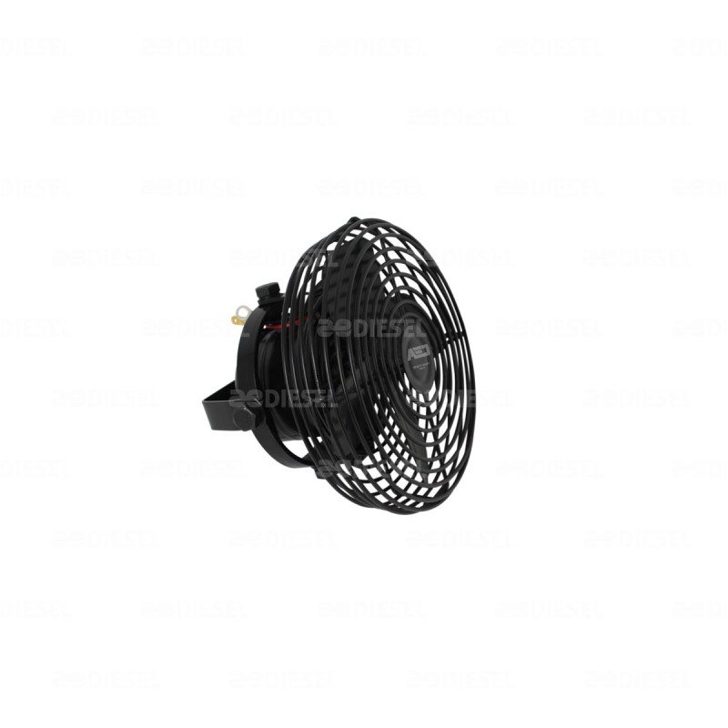 VENTILADOR 12V 2 VELOCIDADES DE TECHO NEGRO