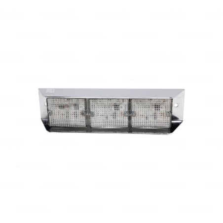 PLAFÓN 60LED TRIPLE BLINDADO STROBO