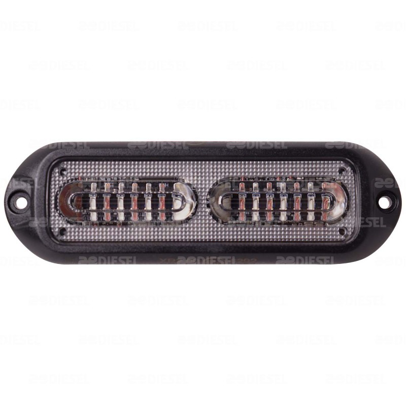 PLAFÓN 10V/30V LED ROJO AZUL STROBO