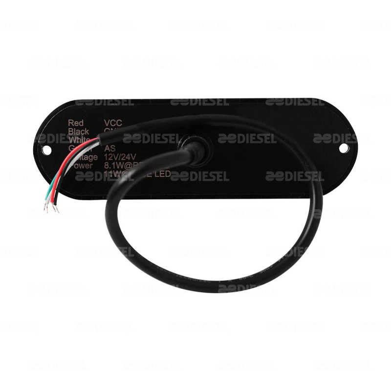 PLAFÓN 10V/30V LED ROJO AZUL STROBO