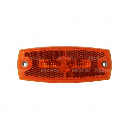 PLAFÓN 12V/24V LED LATERAL ÁMBAR BUSSCAR