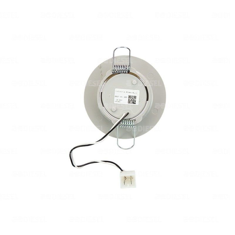 PLAFÓN 12V/24V LED 65MM GRIS