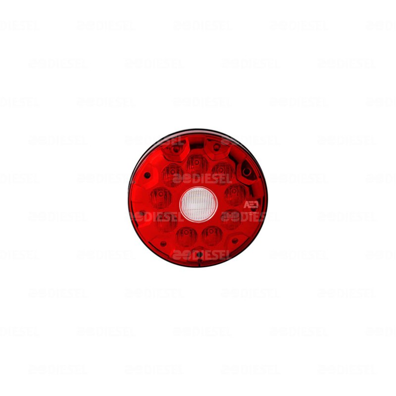 PLAFÓN 24V LED 155MM ROJO 3 FUNCIONES