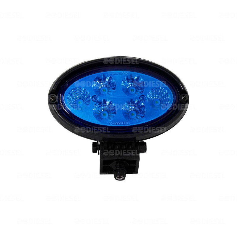 FARO 12V/24V LED AZUL DE TRABAJO 250LM