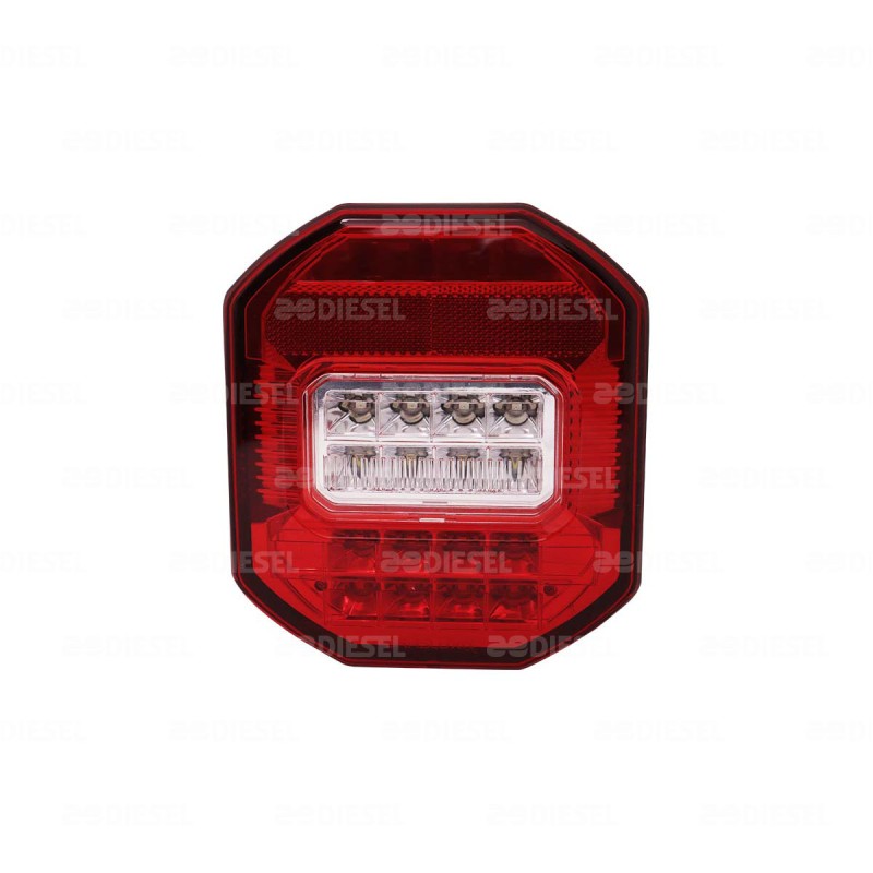 CALAVERA 12/24V LED TIPO JEEP 4 FUNC