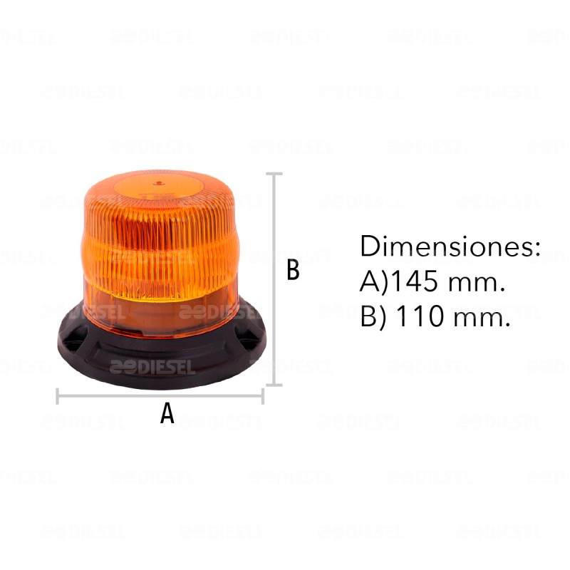 TORRETA 12/24V ÁMBAR