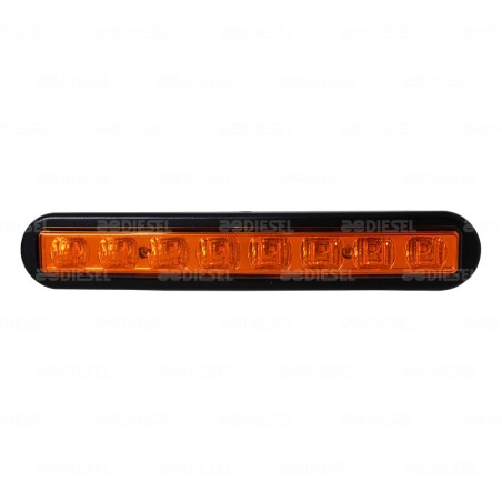PLAFÓN 12V/24V LED ÁMBAR 2 FUNCIONES C BASE