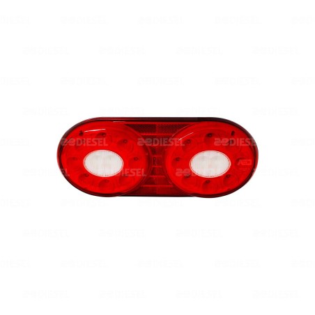 CALAVERA 12/24V LED DOBLE