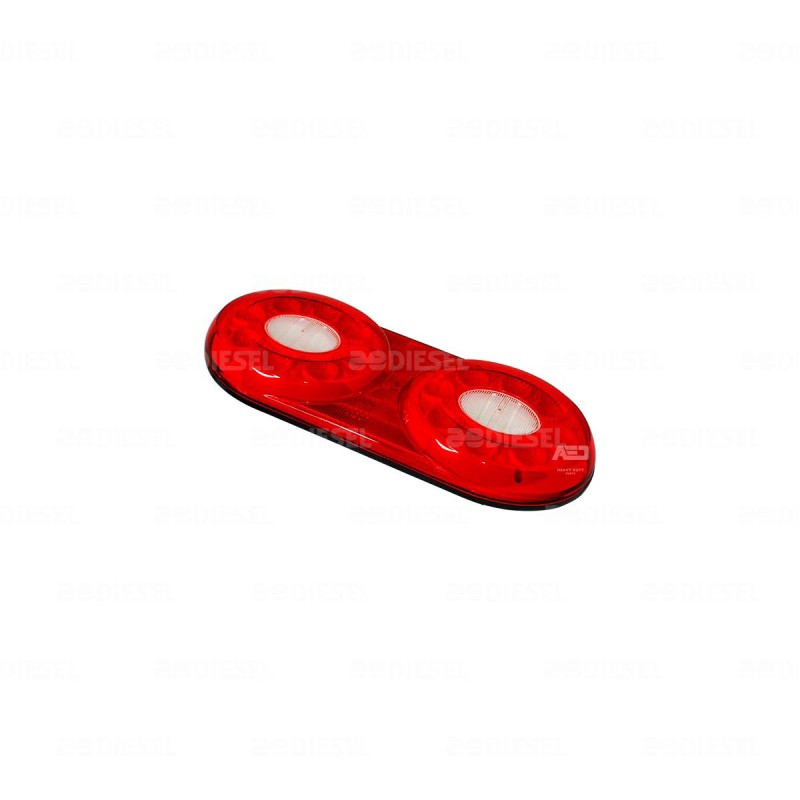 CALAVERA 12/24V LED DOBLE