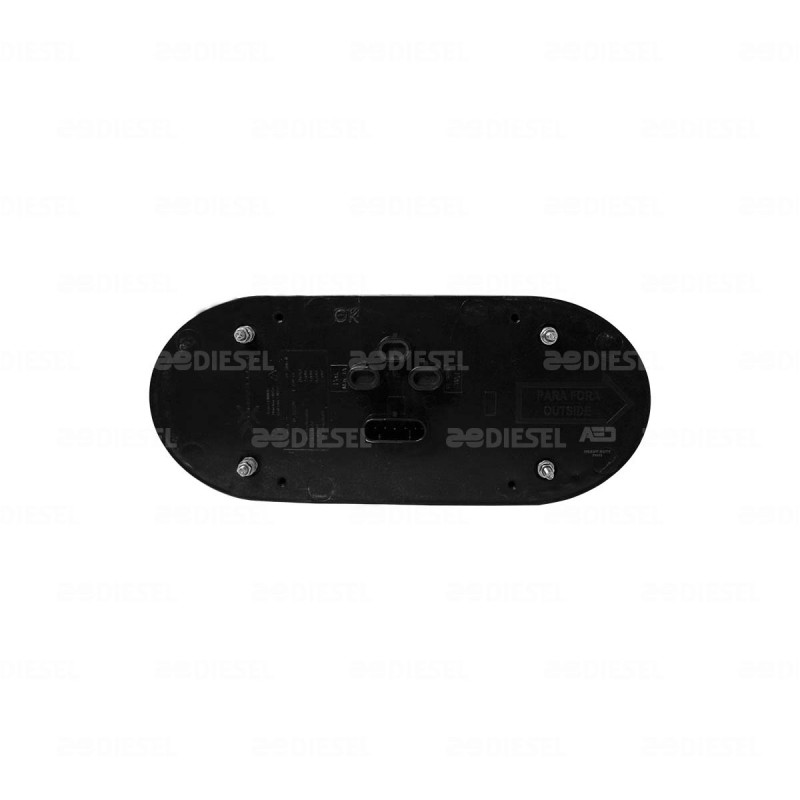 CALAVERA 12/24V LED DOBLE