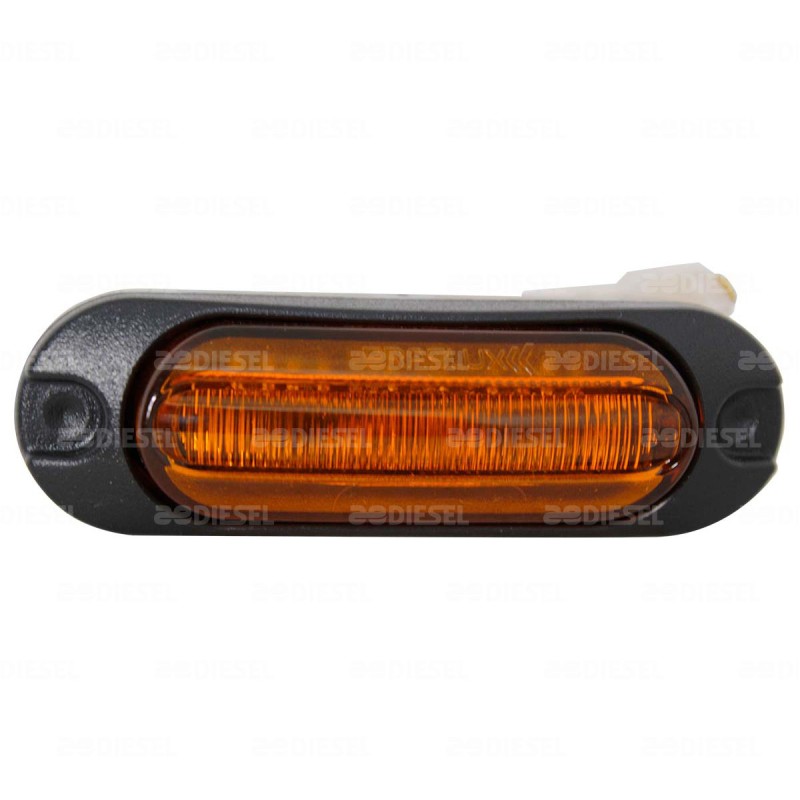 PLAFÓN 12V/24V LED ÁMBAR BUSSCAR LAT