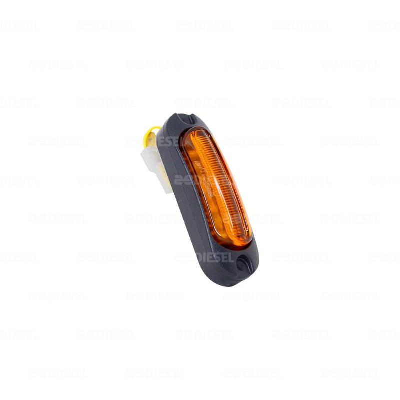 PLAFÓN 12V/24V LED ÁMBAR BUSSCAR LAT