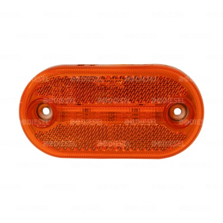 PLAFÓN 12V/24V LED LATERAL ÁMBAR