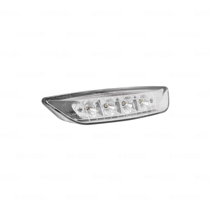 PLAFÓN 24V LED MICA CRISTAL BLANCO