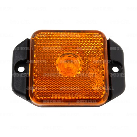 PLAFÓN 12V/24V LED LATERAL ÁMBAR
