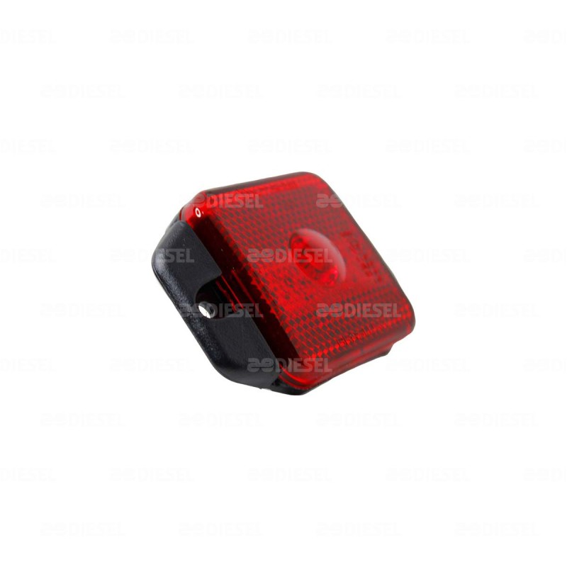 PLAFÓN 12V/24V LED LATERAL ROJO
