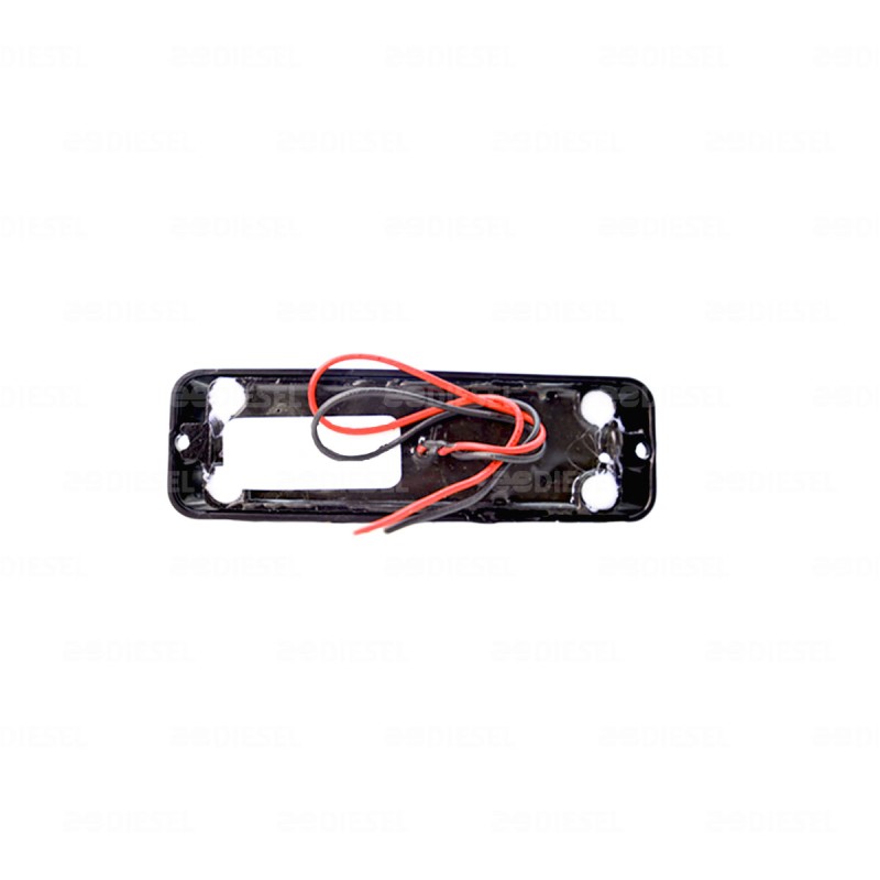 PLAFÓN 12/24V CRISTAL/ÁMBAR ESTROBO