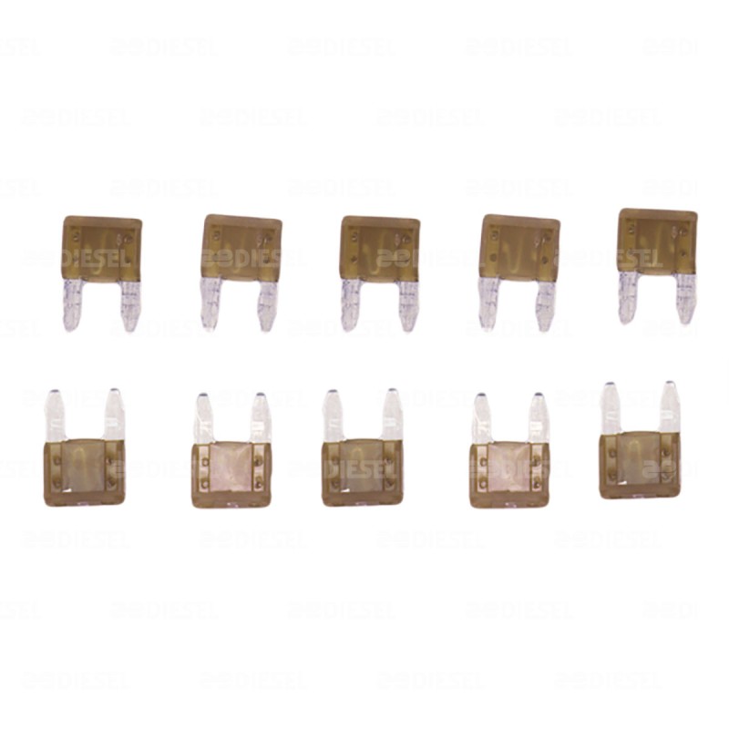 FUSIBLE 5A MINI CAFÉ KIT 10PZAS