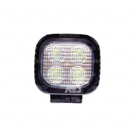 FARO 12/24V 40W 4 LED CUADRADO