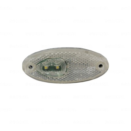 PLAFÓN 12V 2LED SEMILLA CRISTAL