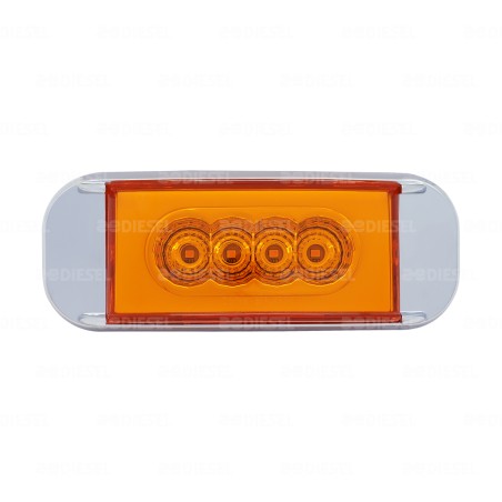 PLAFÓN 12/24V LED ÁMBAR NEÓN LATERAL CAMIÓN