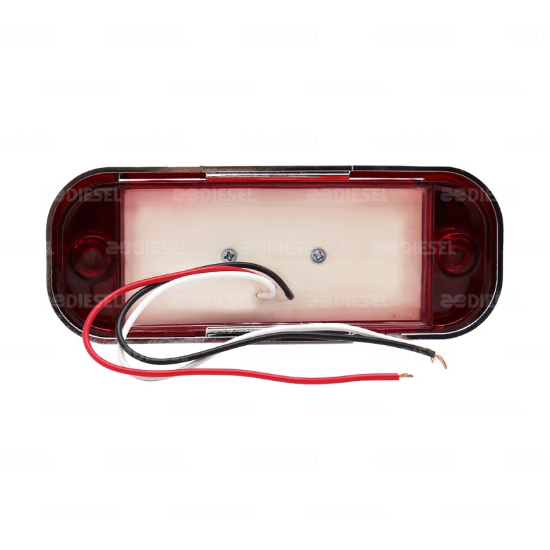 PLAFÓN 12/24V LED ROJO NEÓN LATERAL CAMIÓN