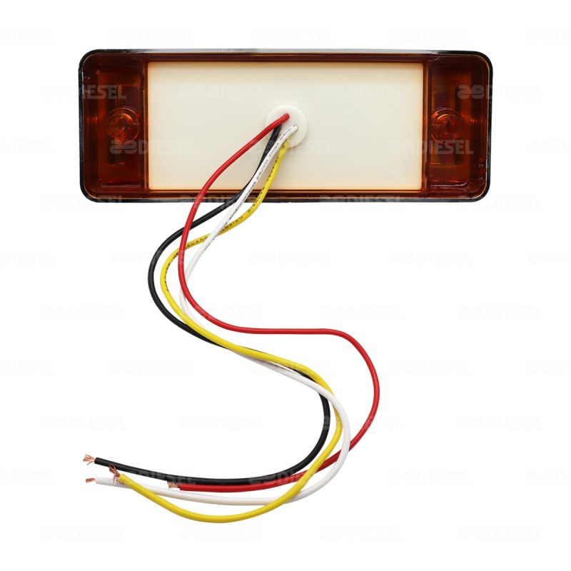 PLAFÓN 12/24V LED ÁMBAR NEÓN LATERAL CAMIÓN