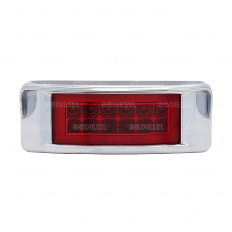 PLAFÓN 12/24V LED ROJO NEÓN LATERAL CAMIÓN