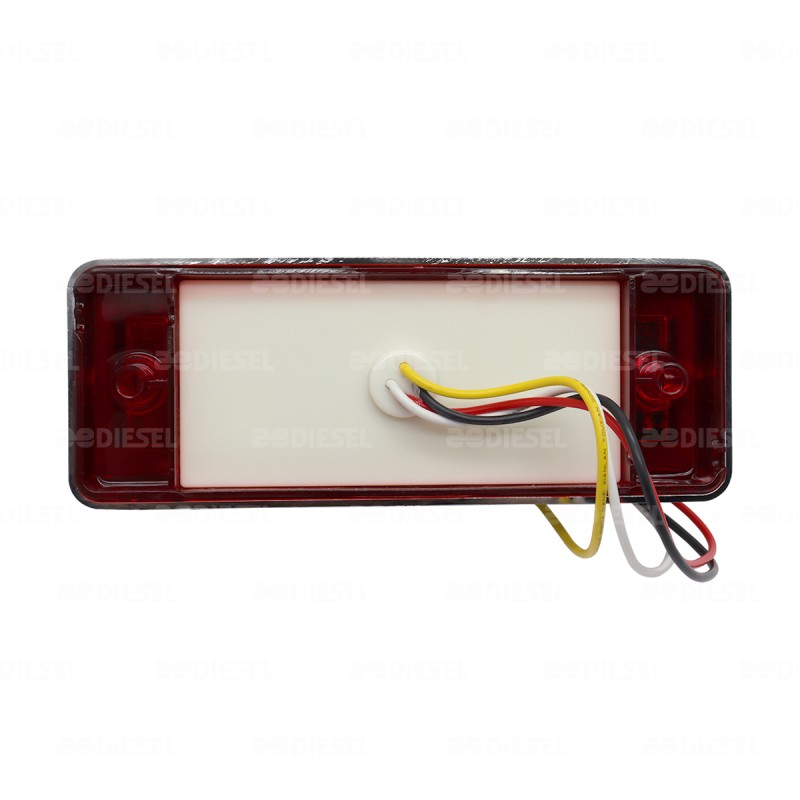 PLAFÓN 12/24V LED ROJO NEÓN LATERAL CAMIÓN