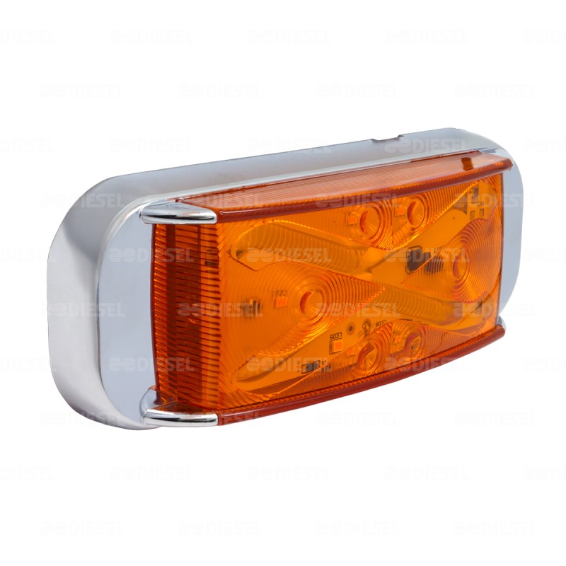 PLAFÓN 12/24V LED ÁMBAR NEÓN LATERAL CAMIÓN