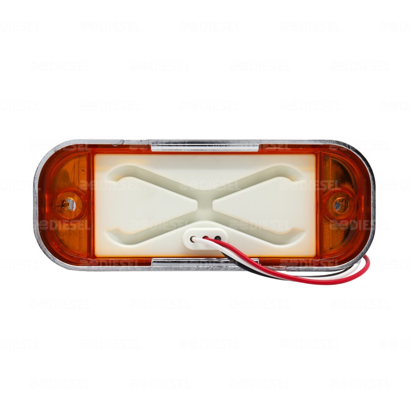 PLAFÓN 12/24V LED ÁMBAR NEÓN LATERAL CAMIÓN