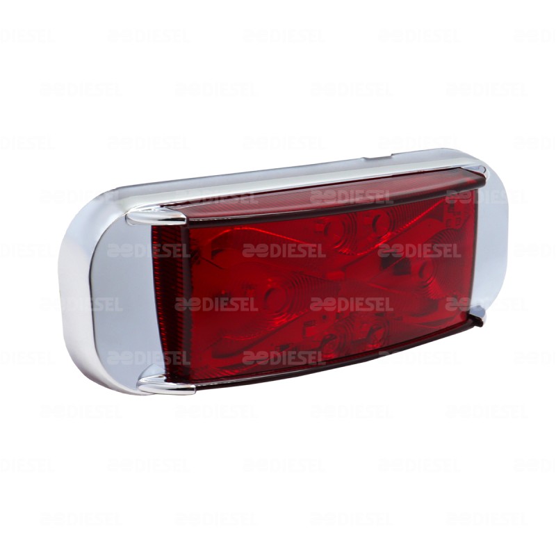 PLAFÓN 12/24V LED ROJO NEÓN LATERAL CAMIÓN