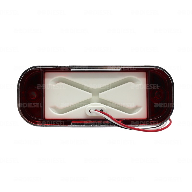 PLAFÓN 12/24V LED ROJO NEÓN LATERAL CAMIÓN