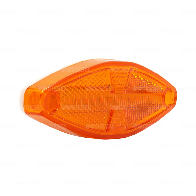 PLAFÓN 12/24V LED LATERAL ÁMBAR
