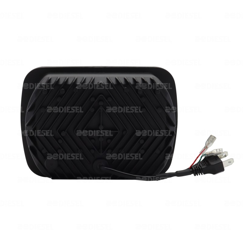 UNIDAD 12/24V DERECHA LED BLANCO/DIREC 7"
