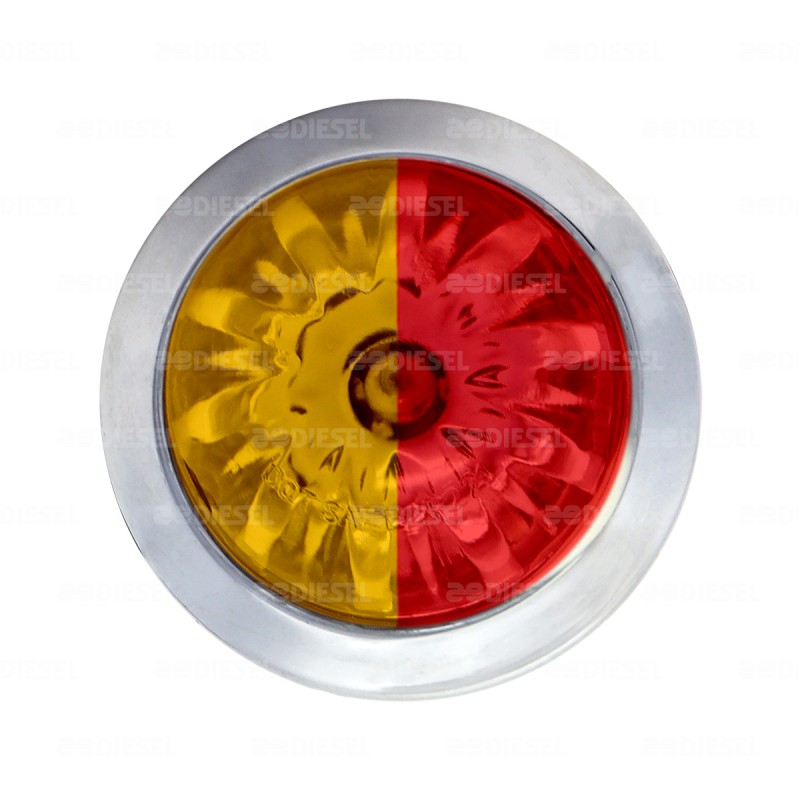 PLAFÓN 12/24V LED PILOTO ÁMBAR/ROJO