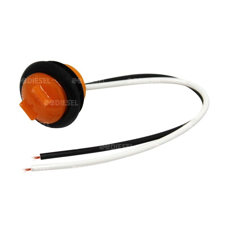 PILOTO 10V/30V 3/4" LED ÁMBAR NEÓN