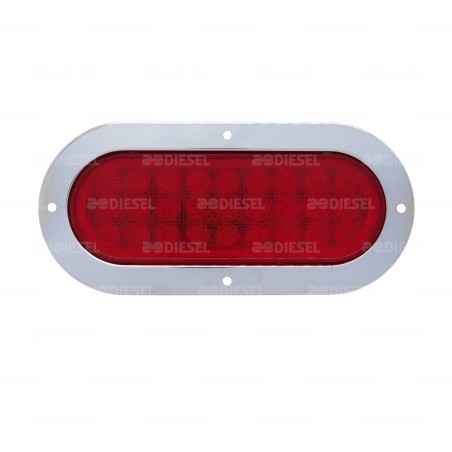 PLAFÓN 12V LED ROJO RUNNING