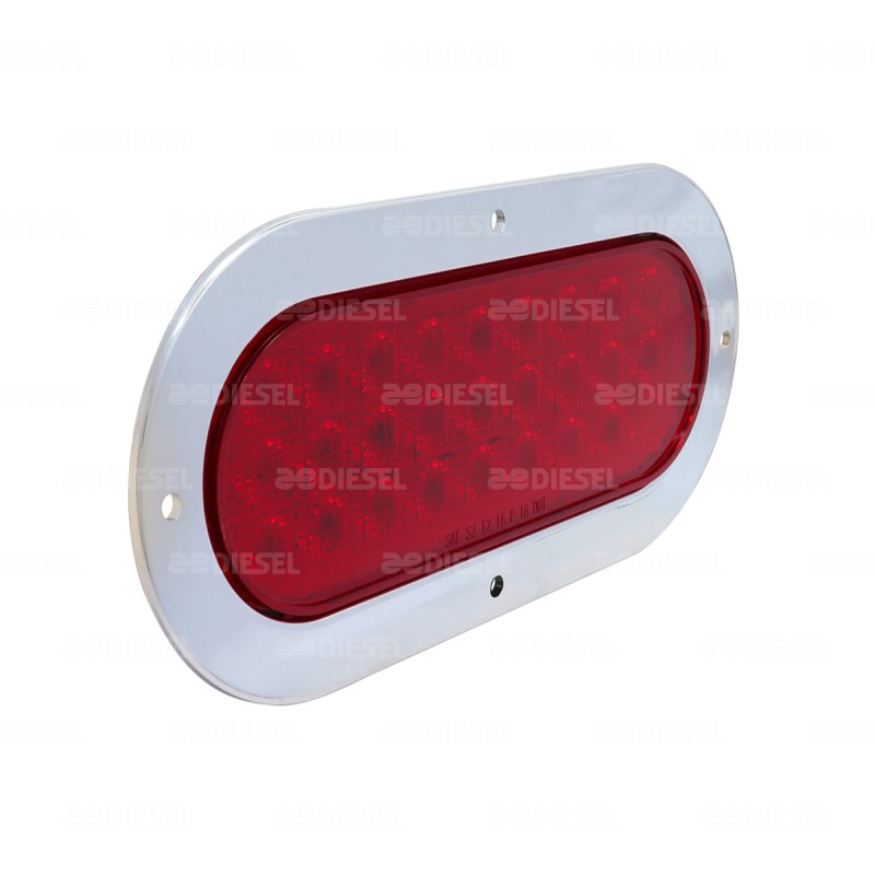 PLAFÓN 12V LED ROJO RUNNING