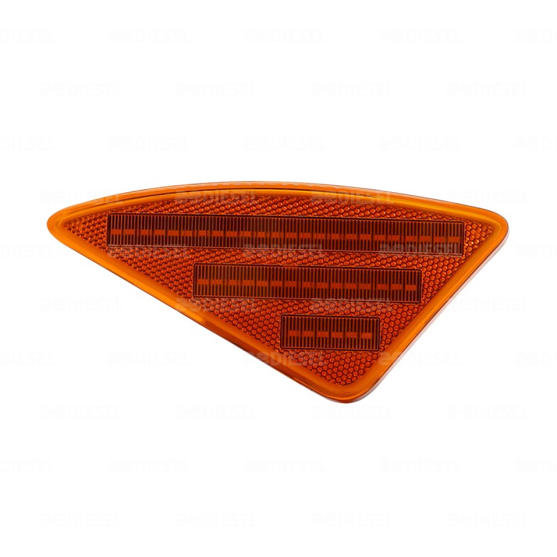 PLAFÓN 12/24V LED ÁMBAR KWT660 COFRE DERECHO