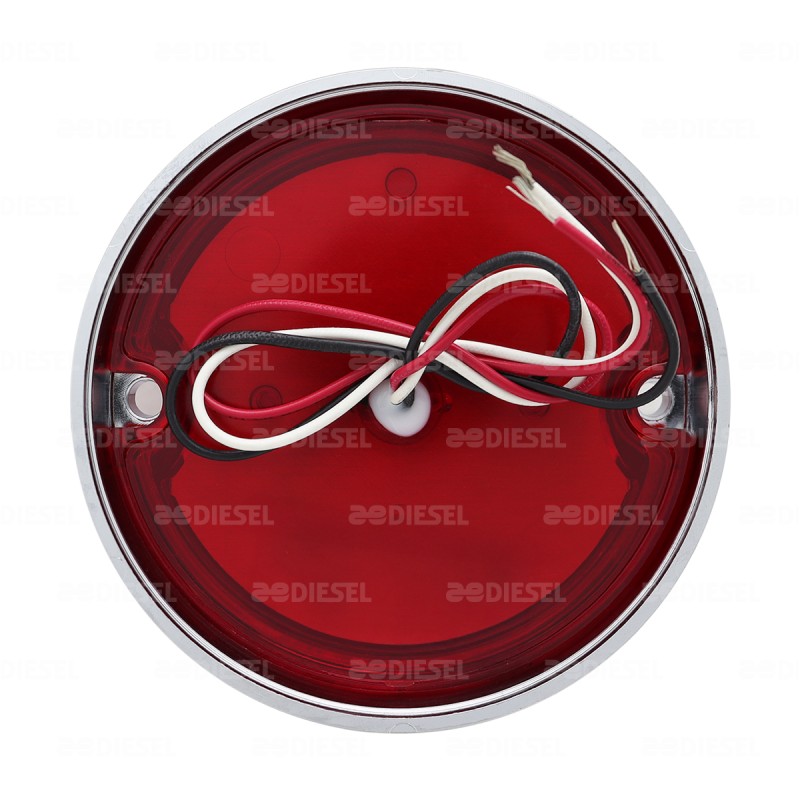 PLAFÓN 12/24V ZEPELIN ROJO ESTROBO TIPO ESTRELLA